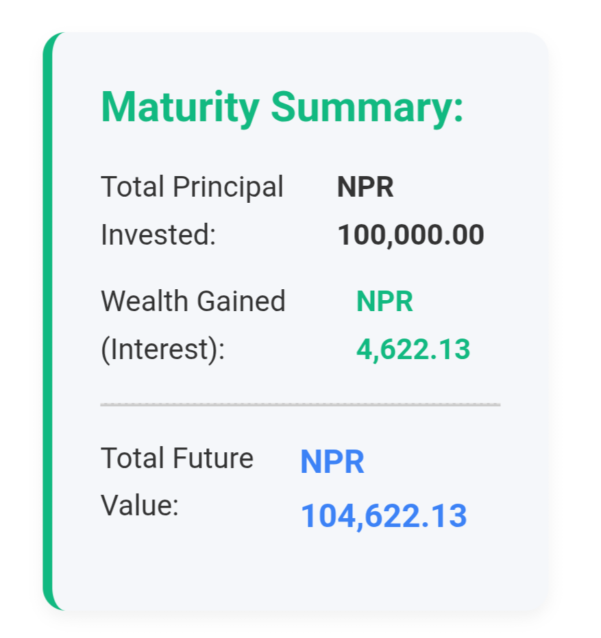 sip calculator nepal